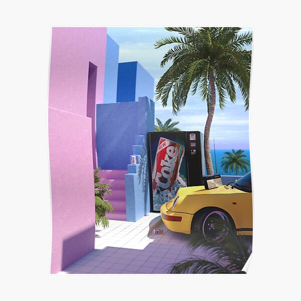 Villa Afternoon Poster