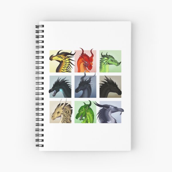 Wings of Fire - Bad Guys Spiral Notebook