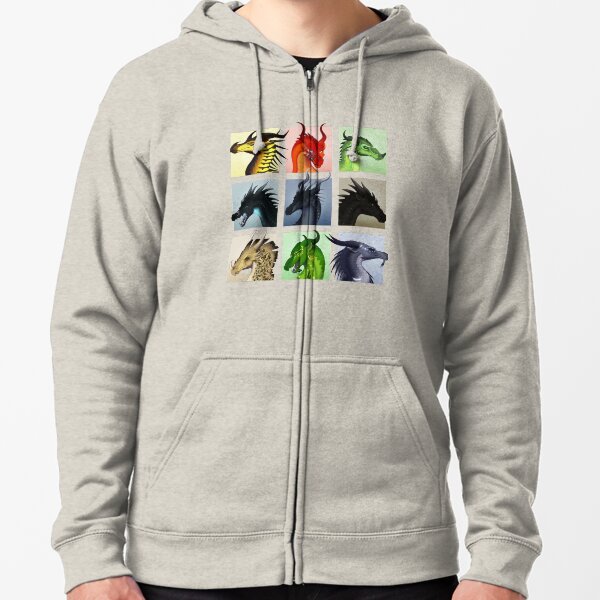 Wings of Fire - Bad Guys Zipped Hoodie