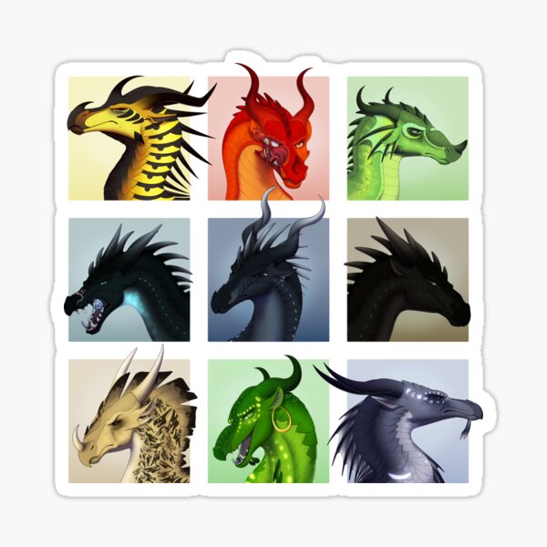 Artikel-Vorschau von Wings of Fire - Böse Jungs, designt und verkauft von TheDragonReborn.
