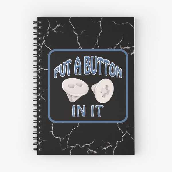 Item preview, Put A Button In It - Funny Embalming Gifts designed and sold by NoBonesLife.