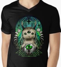 Space Bunny Men's V-Neck T-Shirt