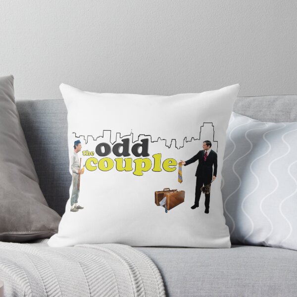 Item preview, Retro Throwback The Odd Couple Felix and Oscar Skyline Tribute designed and sold by 90snerd.