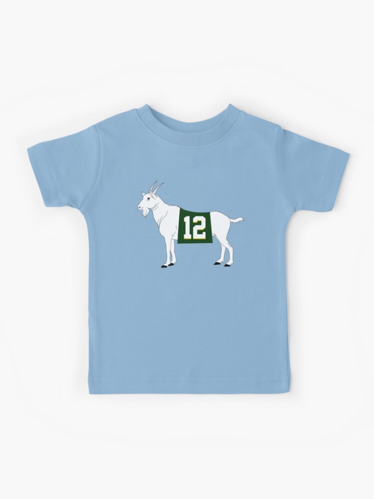 GoatGearDotUS Limited Edition Aaron Rodgers Goat 12 Jersey Style - Green Bay Packers Short-Sleeve Unisex T-Shirt