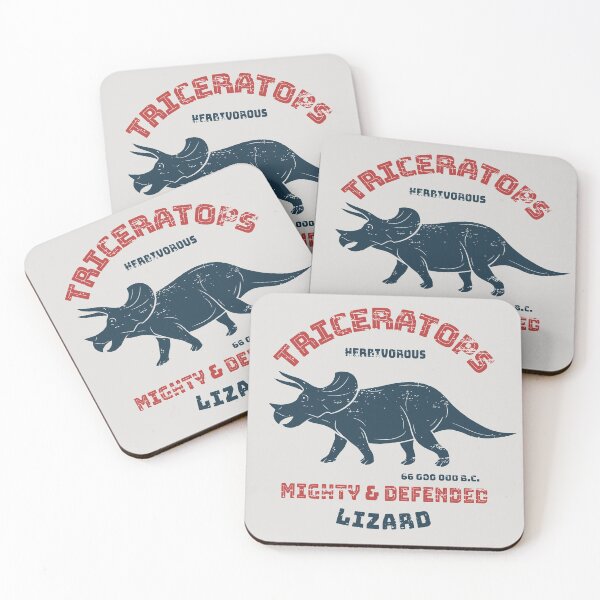 Item preview, Mighty Lizard Triceratops Dinosaur designed and sold by Pink Pineapple Works.