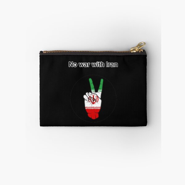 Item preview, No war with Iran Peace Sign designed and sold by Nekoscourge.