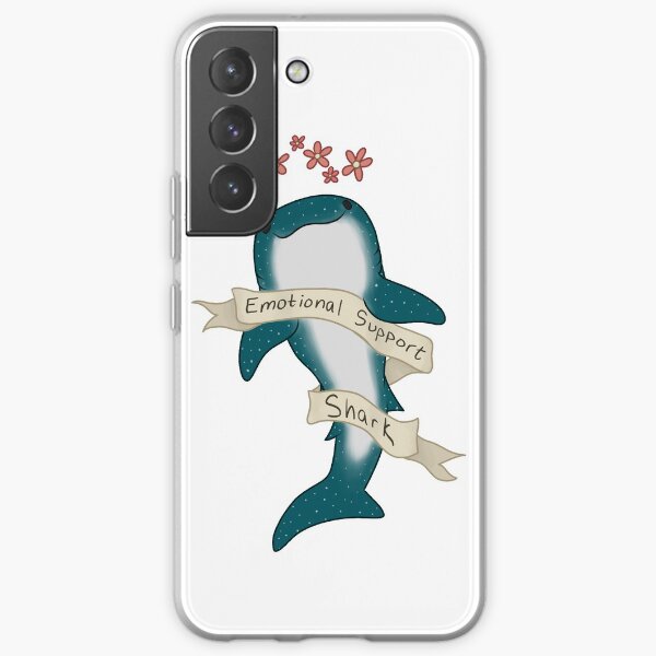 Emotional Support Shark Samsung Galaxy Soft Case