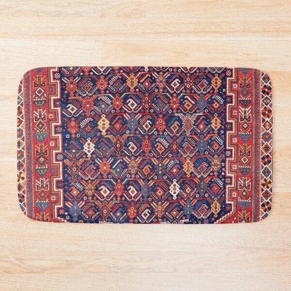 Item preview, Afshar Kerman South Persian Rug Print designed and sold by Vicky Brago-Mitchell®.