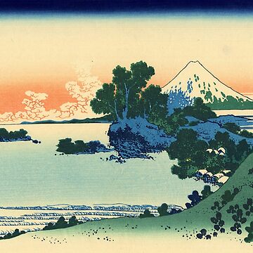 Artwork thumbnail, 'Shichiri Beach in Sagami Province' by Katsushika Hokusai (Reproduction) by Classic Visions Gallery