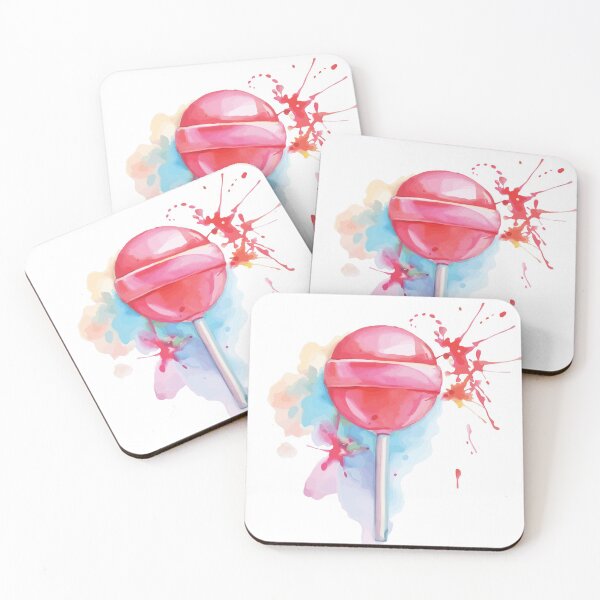 Item preview, Watercolor Lollipop Sucker designed and sold by Pink Pineapple Works.