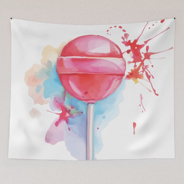 Item preview, Watercolor Lollipop Sucker designed and sold by Pink Pineapple Works.