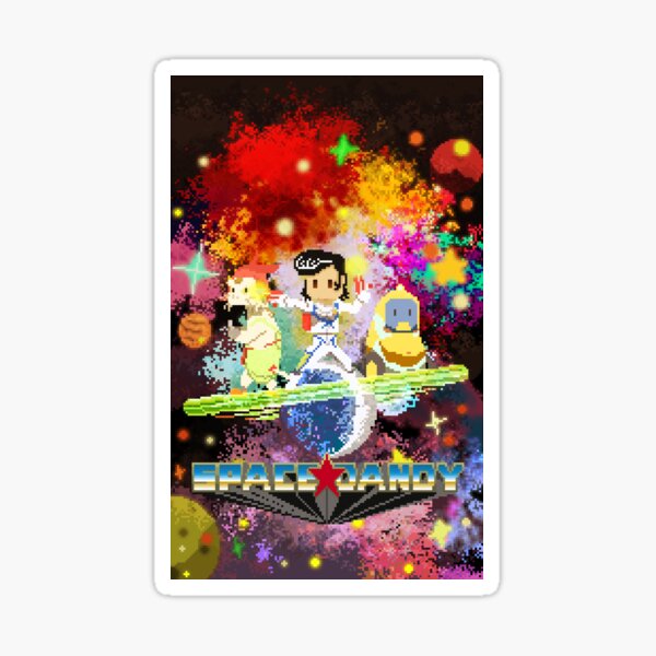 Item preview, Space Dandy Pixel art designed and sold by Lieutenant  Lush.
