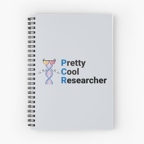 Item preview, PCR Pretty Cool Researcher Funny Character Logo designed and sold by Zit-Zat-Zot.