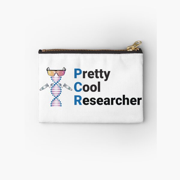 Item preview, PCR Pretty Cool Researcher Funny Character Logo designed and sold by Zit-Zat-Zot.