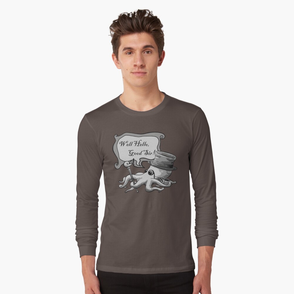 Item preview, Long Sleeve T-Shirt designed and sold by dapperoctopus.