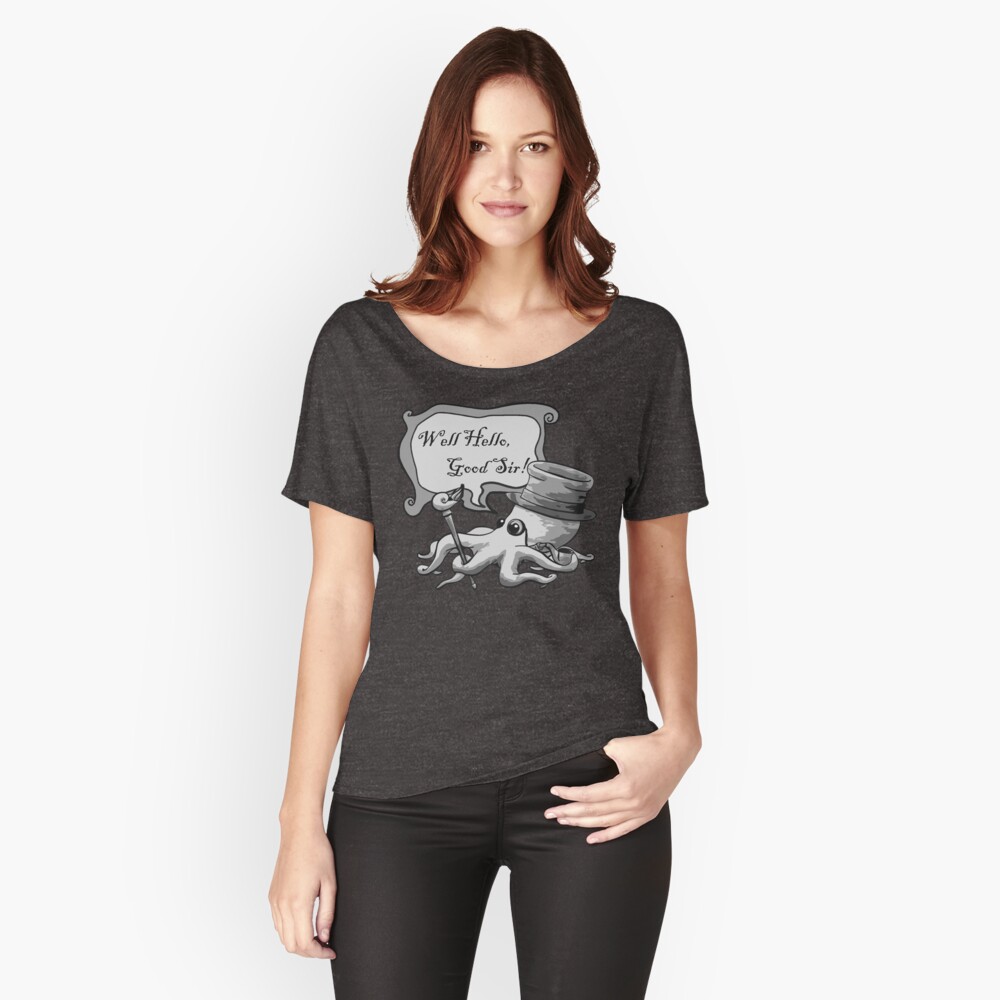 Item preview, Relaxed Fit T-Shirt designed and sold by dapperoctopus.