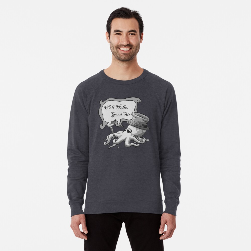 Item preview, Lightweight Sweatshirt designed and sold by dapperoctopus.