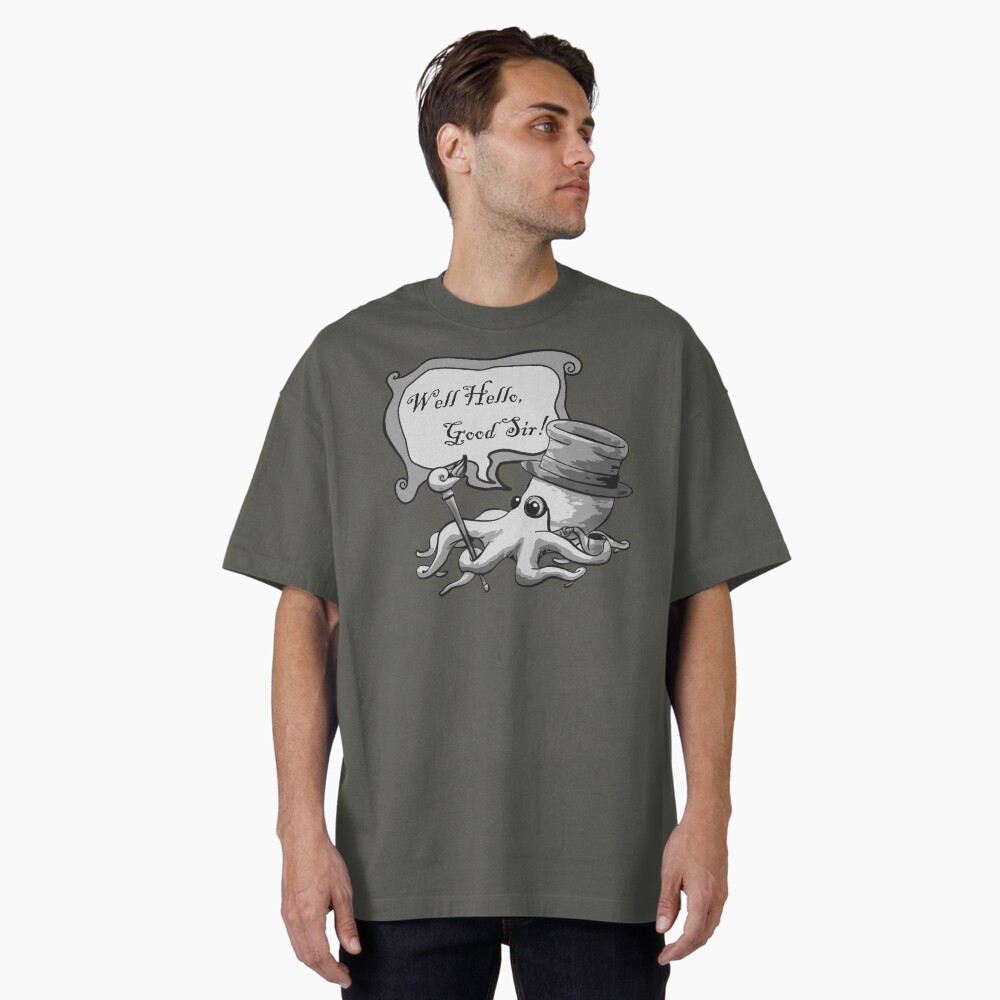 Item preview, Oversized T-Shirt designed and sold by dapperoctopus.