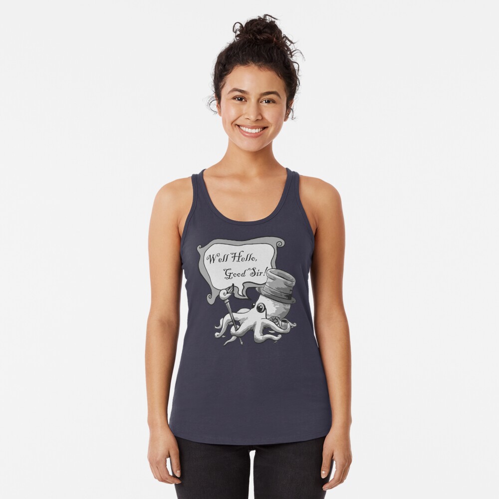 Item preview, Racerback Tank Top designed and sold by dapperoctopus.