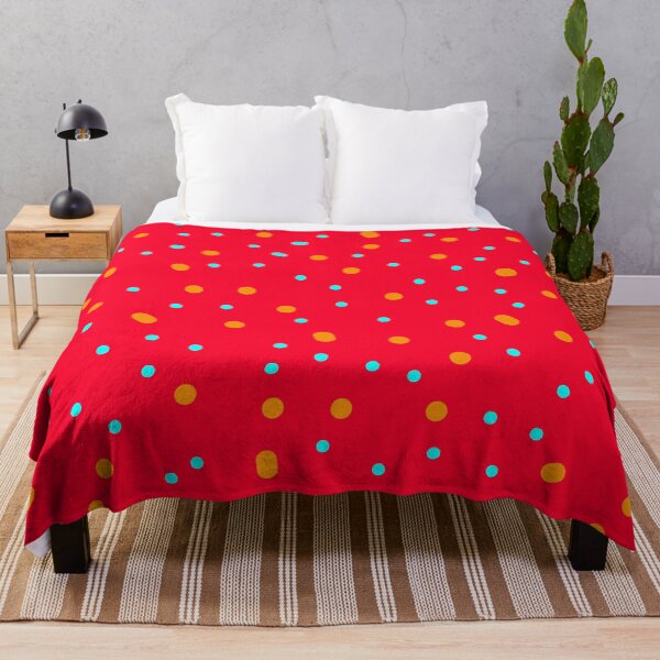 Item preview, Mini Dots On Red designed and sold by Roanemermaid.