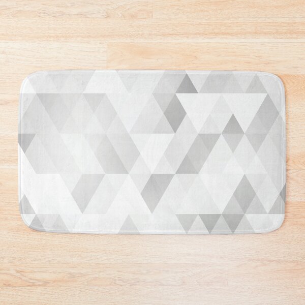Item preview, Graphic Geodesic / Geometric Grey Triangles  designed and sold by Pink Pineapple Works.