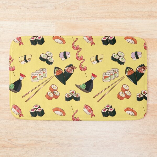 Item preview, Sushi on Yellow Daikon designed and sold by Pink Pineapple Works.