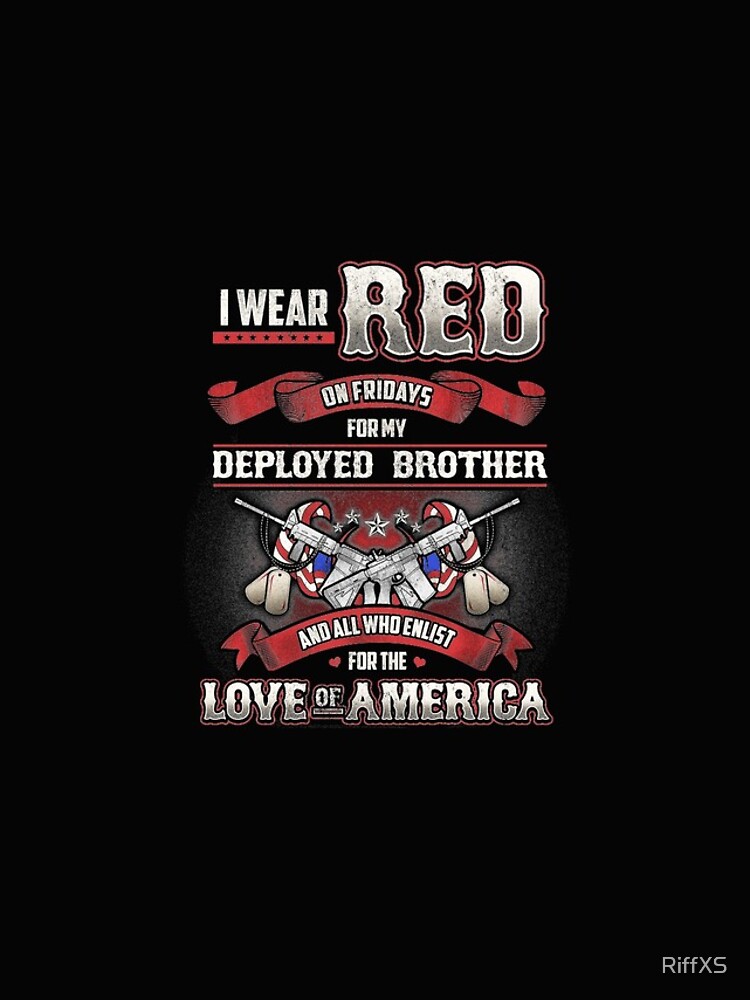 Thumbnail 4 of 4, iPhone Case, Red Friday Brother Support designed and sold by RiffXS.