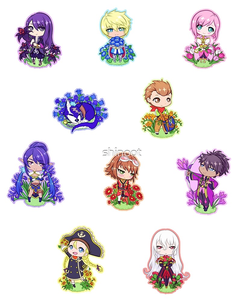 "Vesperia flowers" by shinoot Redbubble