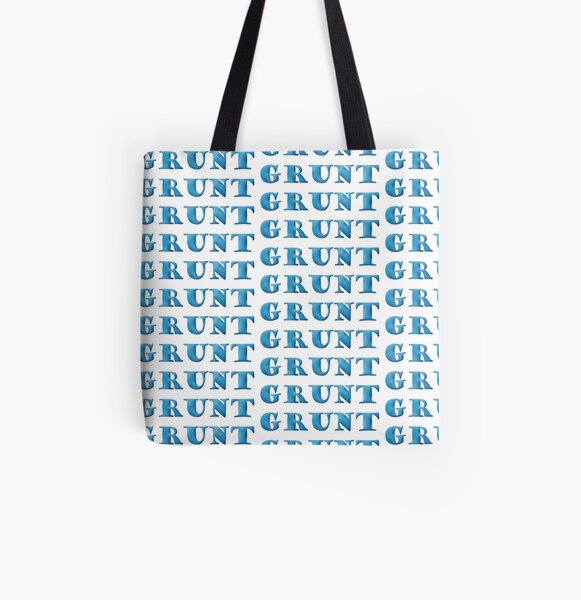 Grunt All Over Print Tote Bag