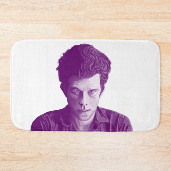 Item preview, Tom Waits in Purple, Magical Realism Portrait No Background, Single and Repeating Pattern designed and sold by Nicolette Olivier.