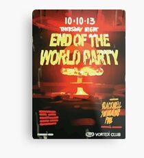 Vortex Club - Another End of the World Vortex Club Poster Metal Print