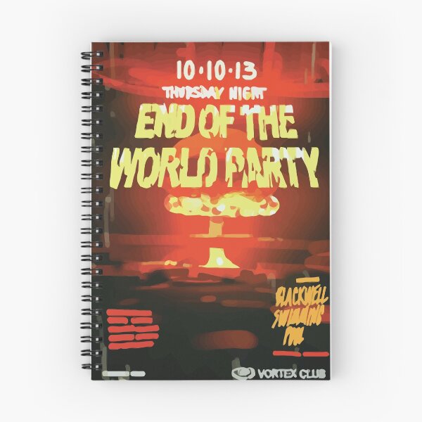 Item preview, Vortex Club - Another End of the World Vortex Club Poster designed and sold by scolecite.