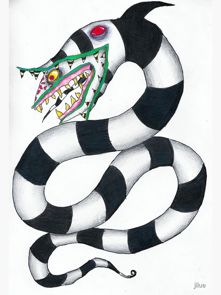 Beetlejuice Sandworm by jilue.