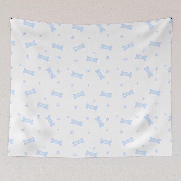 Item preview, Puppy Play (blue and white) designed and sold by softestlildoggo.