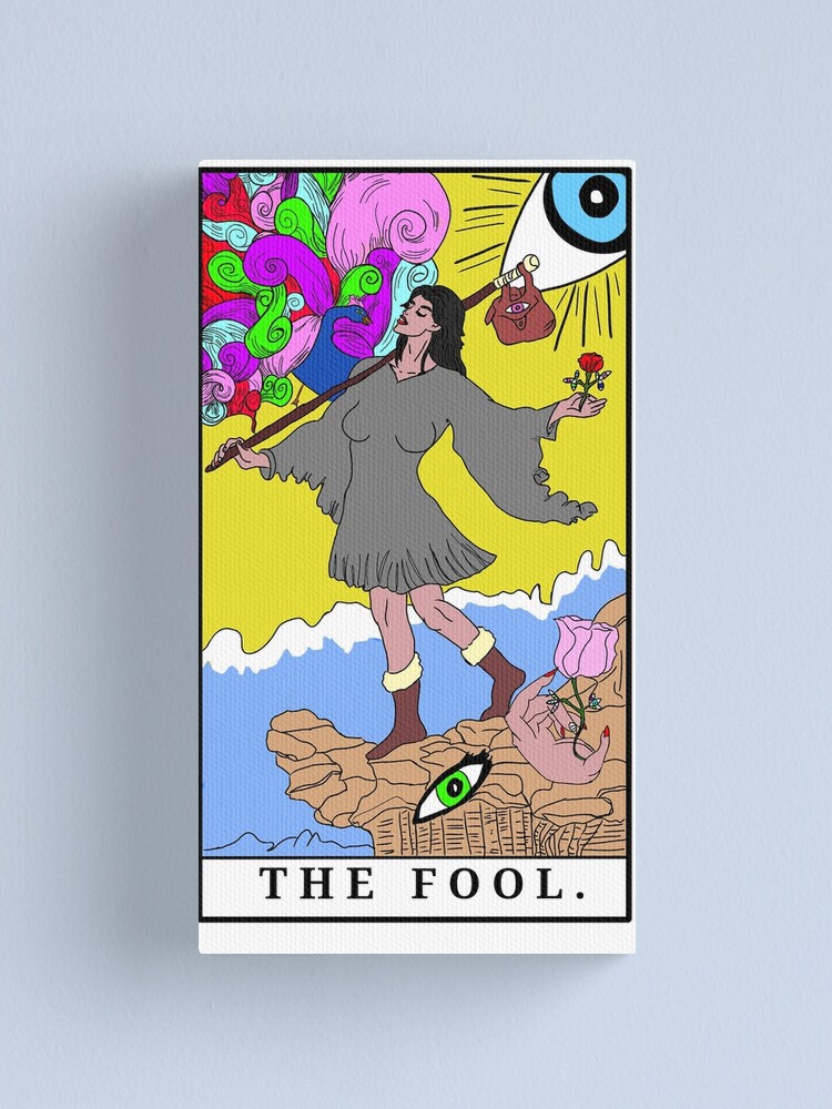 Alternate view of The Fool (c) A.R. Minhas 2018 Canvas Print