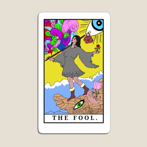 The Fool (c) A.R. Minhas 2018 Magnet