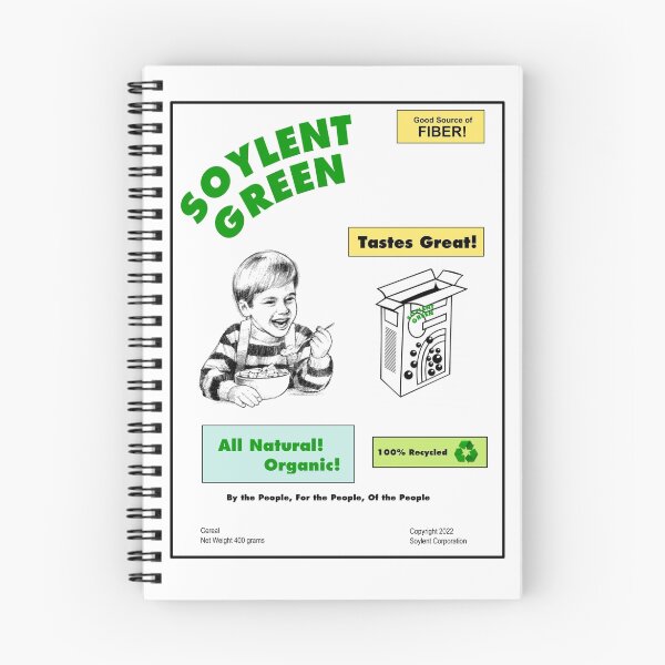Item preview, Soylent Green Breakfast Cereal designed and sold by mbassman.