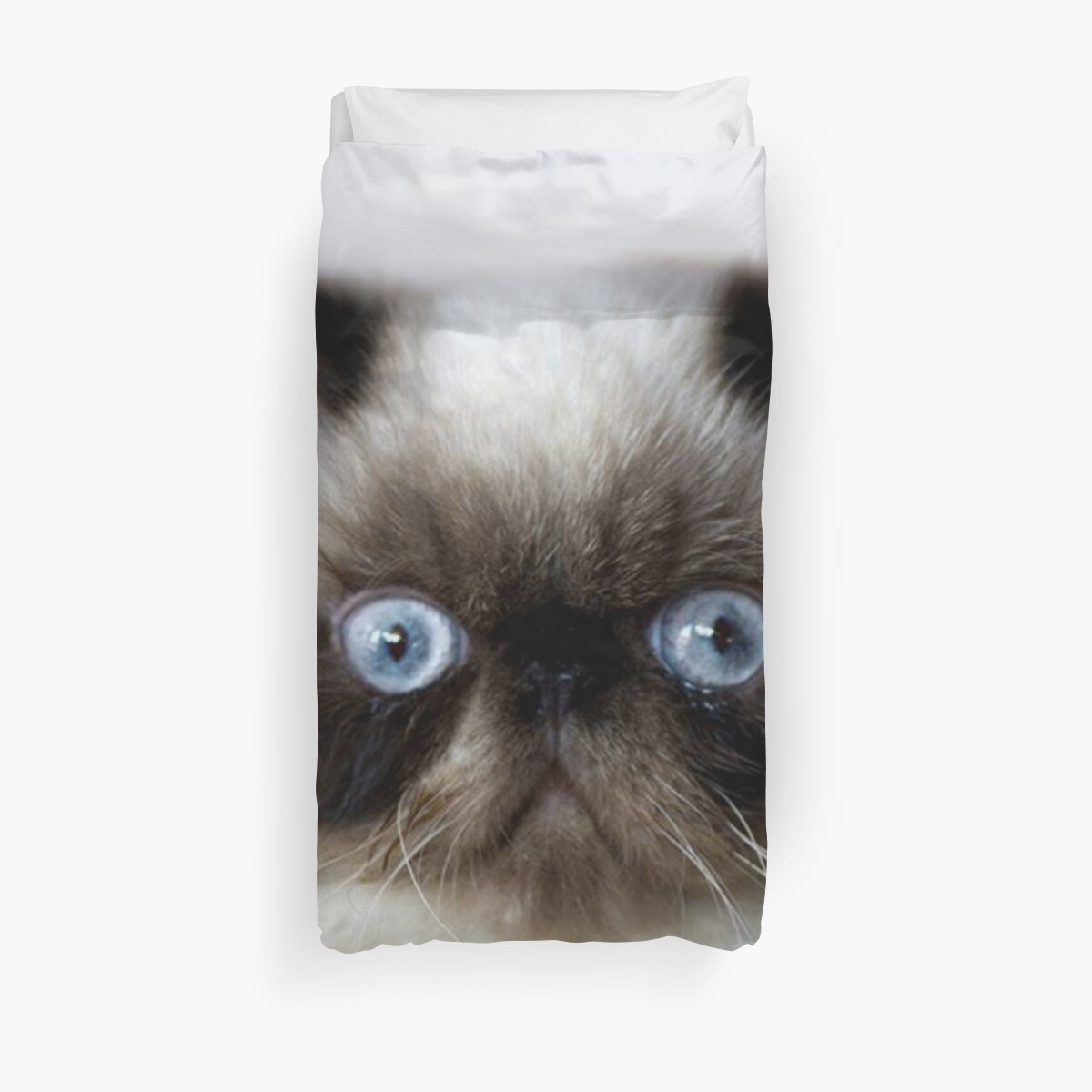 "Funny Cat" Duvet Cover by ErikaKaisersot Redbubble