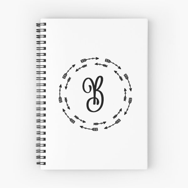 Item preview, Monogram B Arrow Circle designed and sold by simplymonogram.