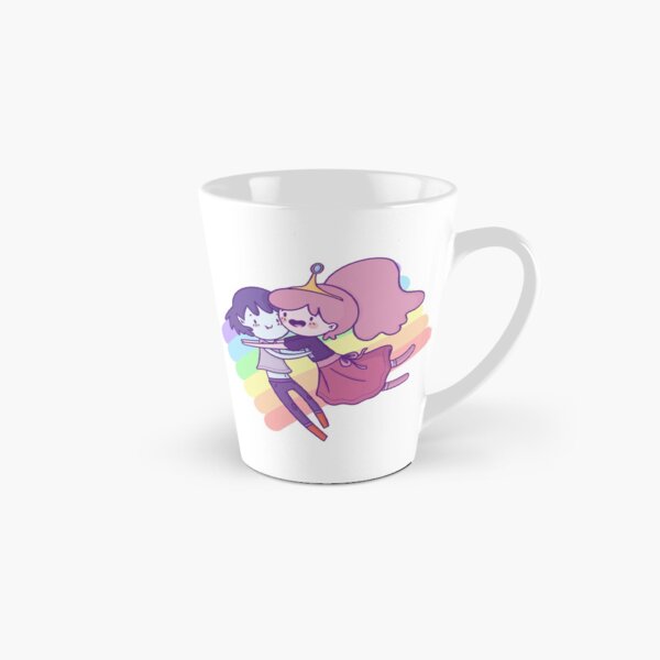 Bubblegum y Marceline Rainbow Taza cónica