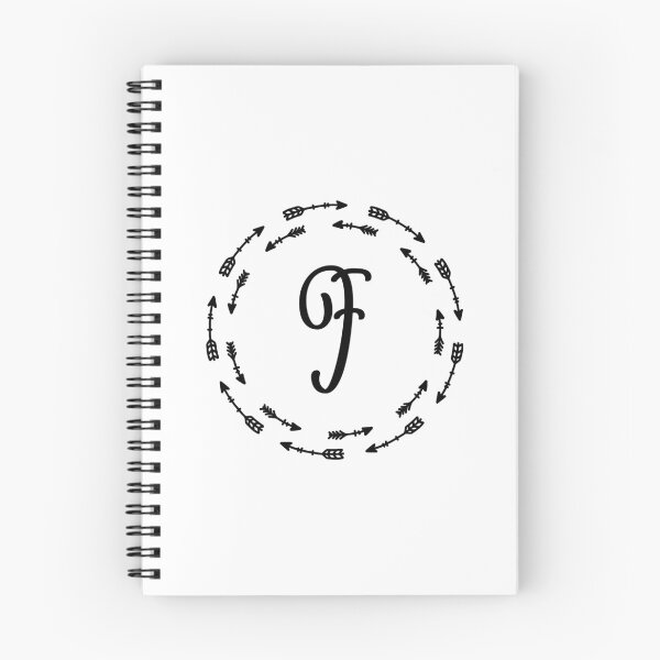 Item preview, Monogram F Arrow Circle designed and sold by simplymonogram.