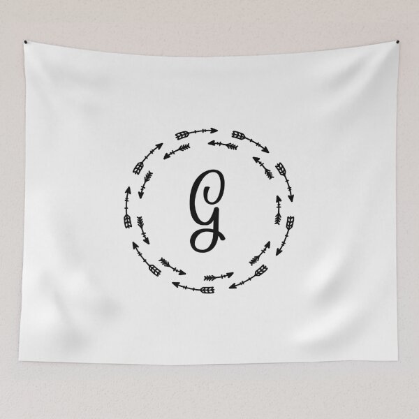 Item preview, Monogram G Arrow Circle designed and sold by simplymonogram.