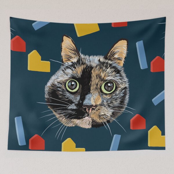 Item preview, Zizi the Cat designed and sold by Michelle Phong.