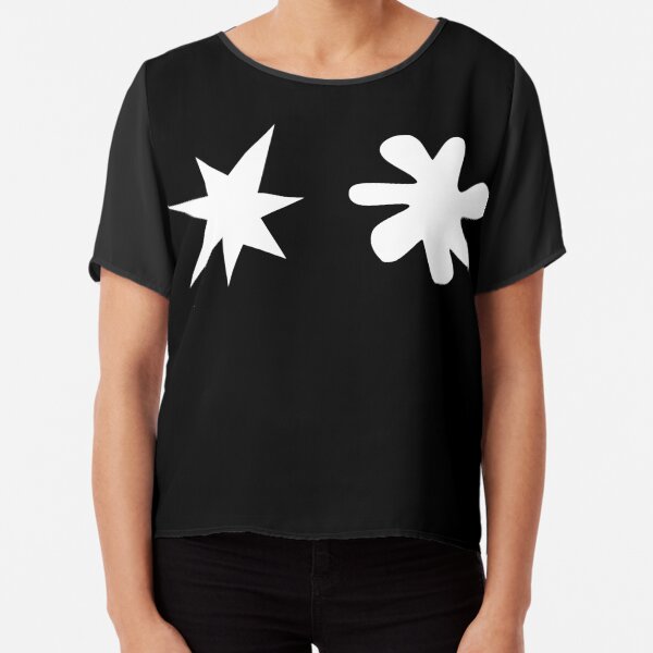 Bouba/Kiki Effect Chiffon Top