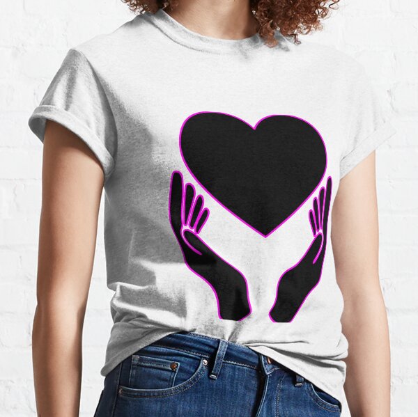 Emo Heart T Shirts Redbubble - emogoth heart roblox