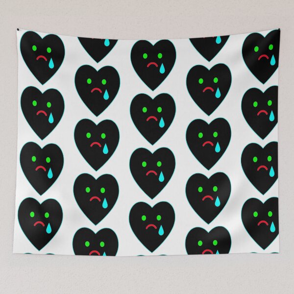 Item preview, Sad Emo Heart designed and sold by SerpentSkyArts.