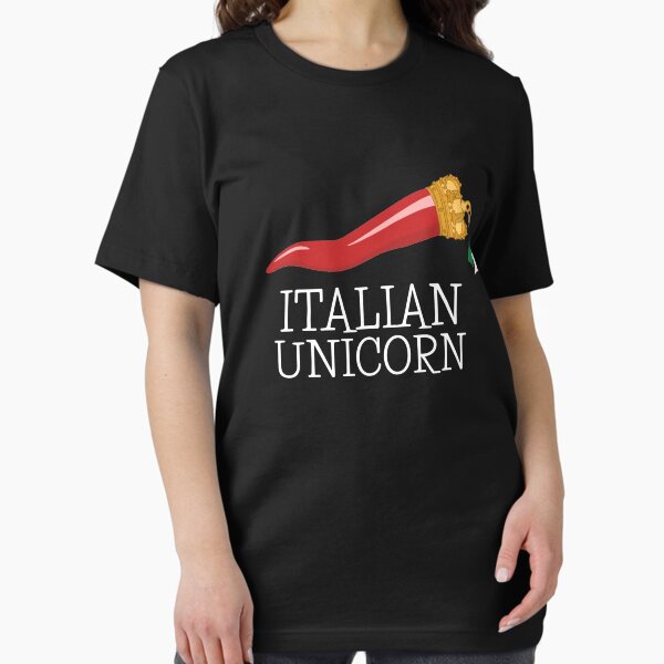 Vista previa del artículo con la obra «Unicornio italiano Divertido amuleto de la suerte italiano Cornicello», diseñado y vendido por zeno27.