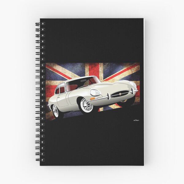 Item preview, E-type series 1 coupe - white designed and sold by car2oonz.