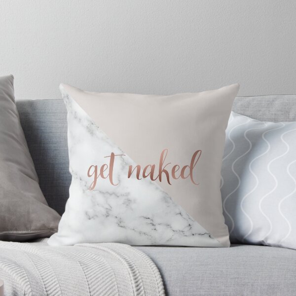 Item preview, Get Naked Bathroom and Bedroom Quote, Blush Pink, Rose Gold, Marble designed and sold by meggydesigns.