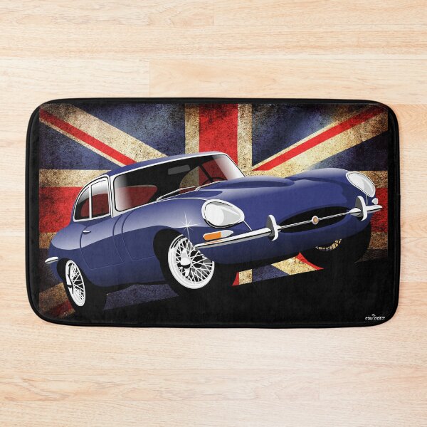 Item preview, E-type series 1 coupe - blue designed and sold by car2oonz.
